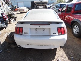 2003 FORD MUSTANG COUPE MACH 1 WHITE 4.6 MT PREMIUM F20109